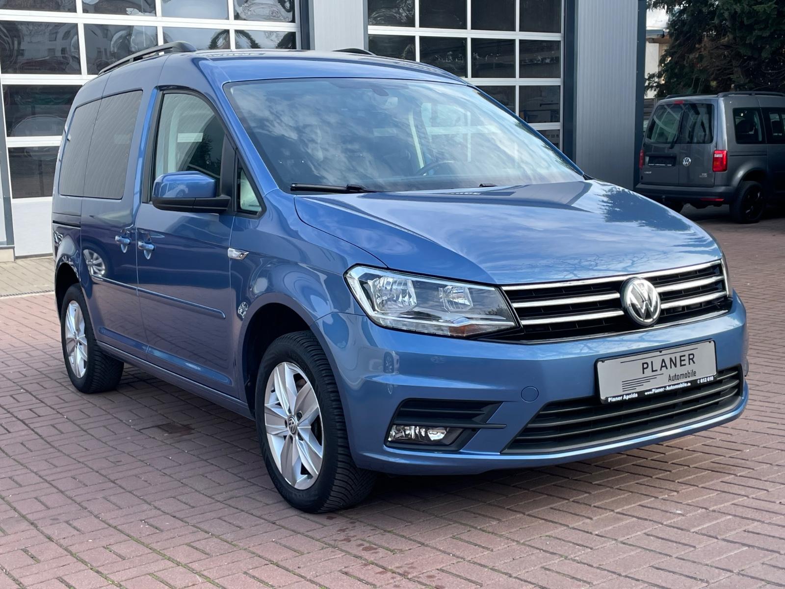 Volkswagen Caddy PKW Comfortline Navi Sitzh. Service neu