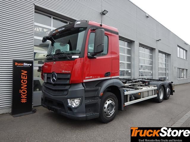 Mercedes-Benz Antos 2543 Abrollkipper mit Haken Distronic PPC