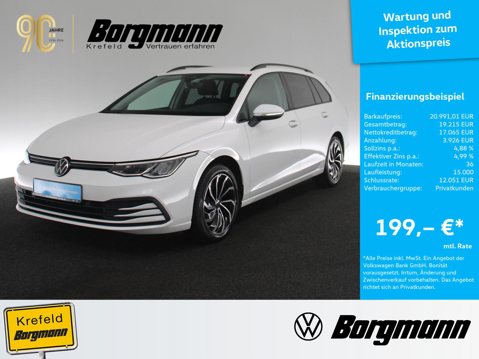 Volkswagen Golf VIII 2.0 TDI Life AHK LED ACC NAVI KAMERA