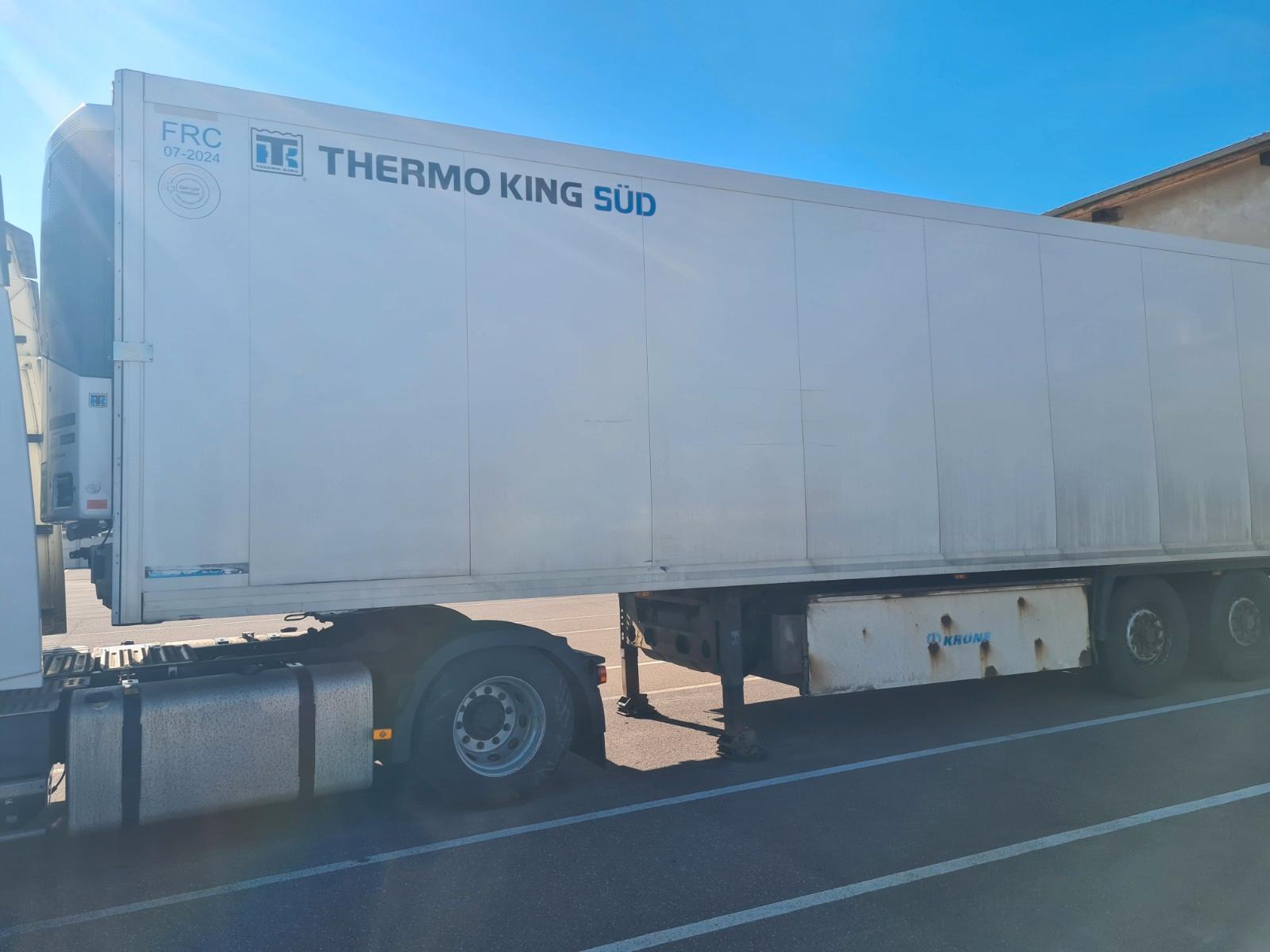 Krone SD Tiefkühler - Liftachse-Doppelstock-