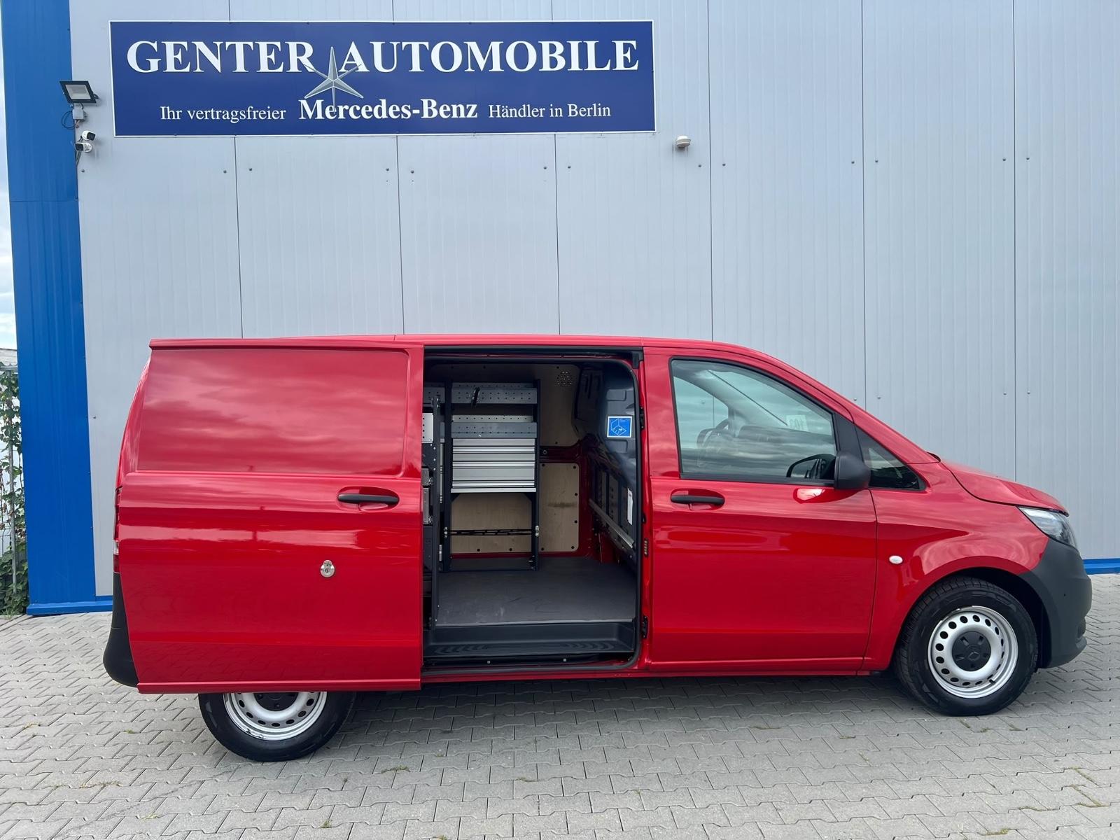 Mercedes-Benz Vito 110 KOMPAKT KLIMA TEMPOMAT 2-SITZE SCHRÄNKE, миниатюра 6