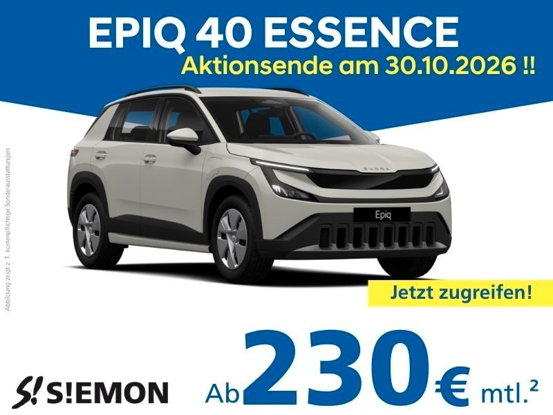 Skoda Epiq 40 Essence 38,5 kWh gültig bis 30.10.2026
