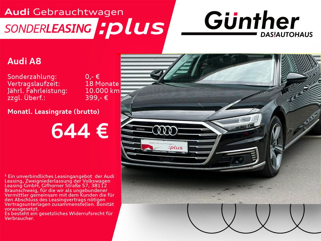 Audi A8 60 TFSIe QUATTRO TIPTRONIC+WINTERRÄDE+HEAD UP