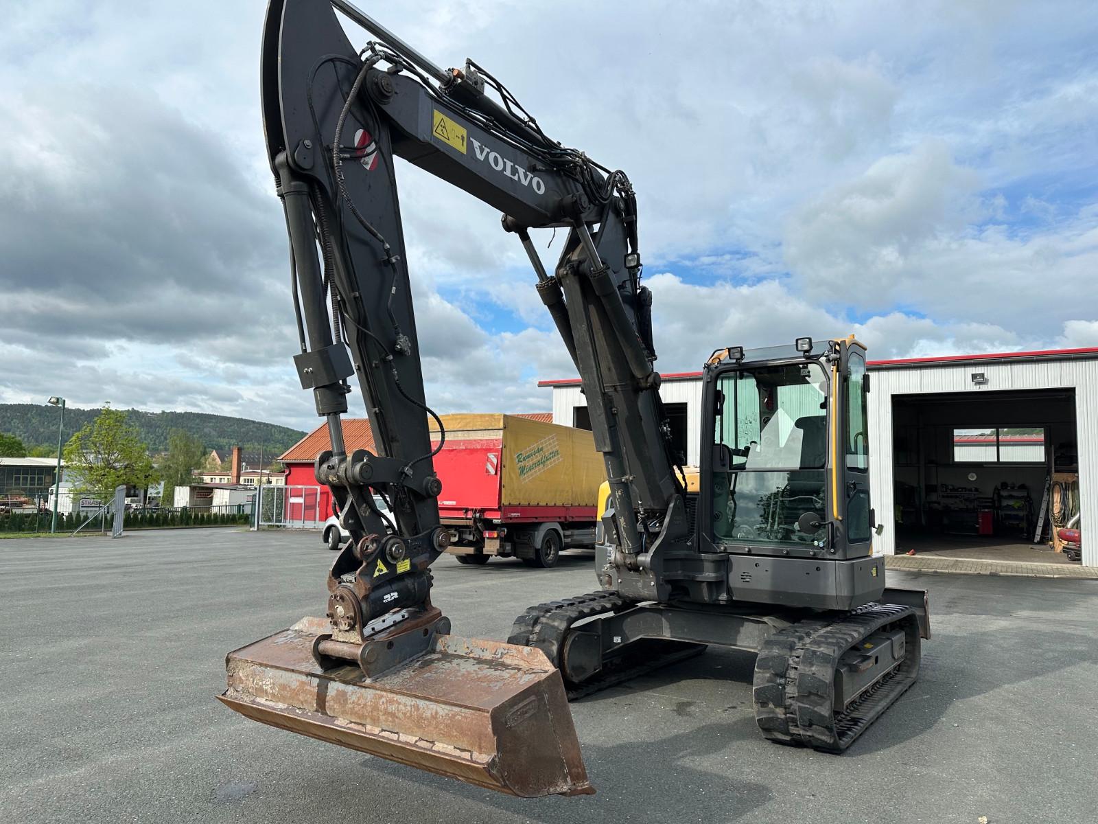 Volvo EC88D,Verstellausleger,Powertilt,Klima, 3 Löffel