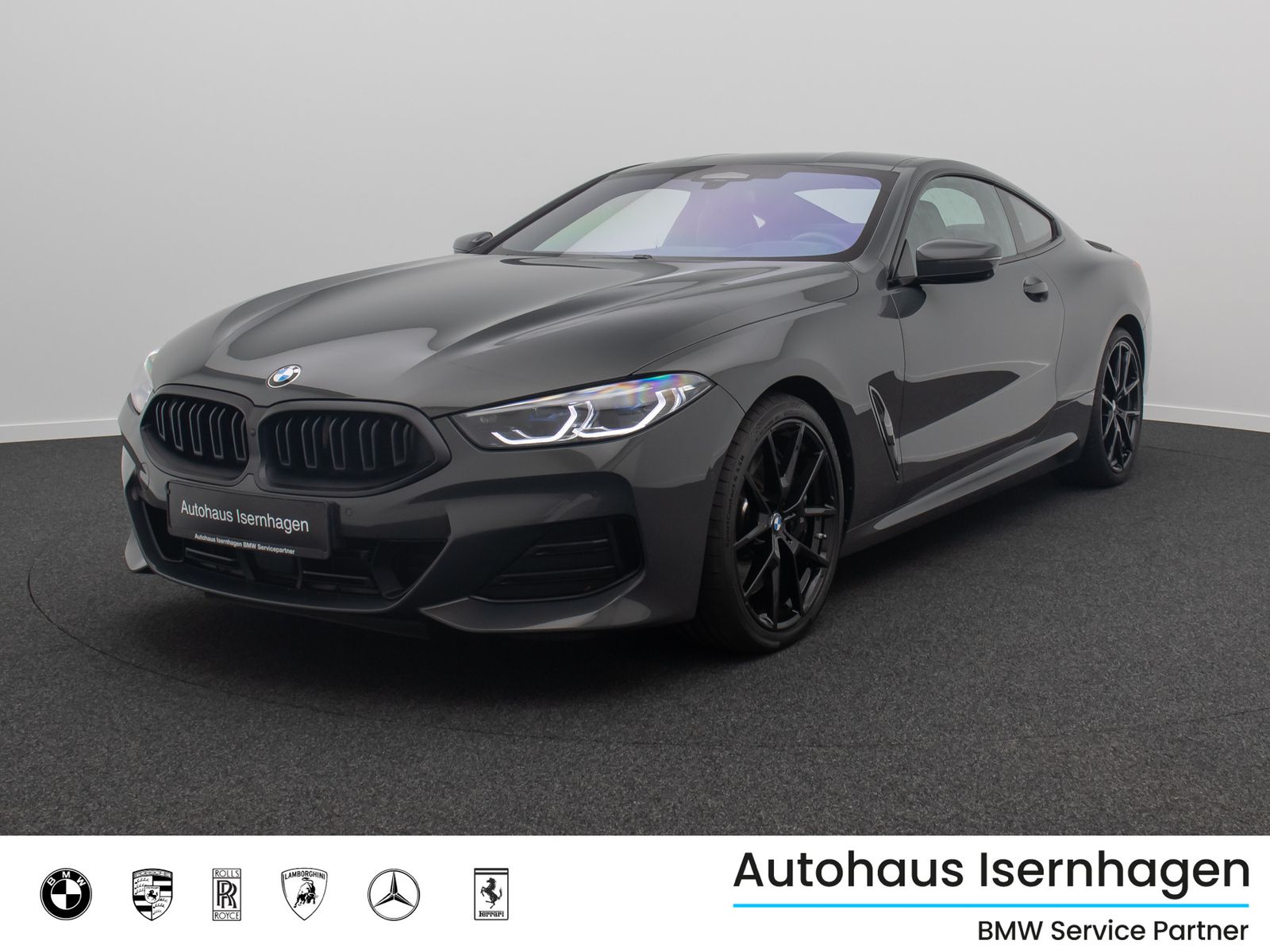 Fahrzeugabbildung BMW 840d xD Coupé B&W 360° SoftCl DisplKey Laser 20"