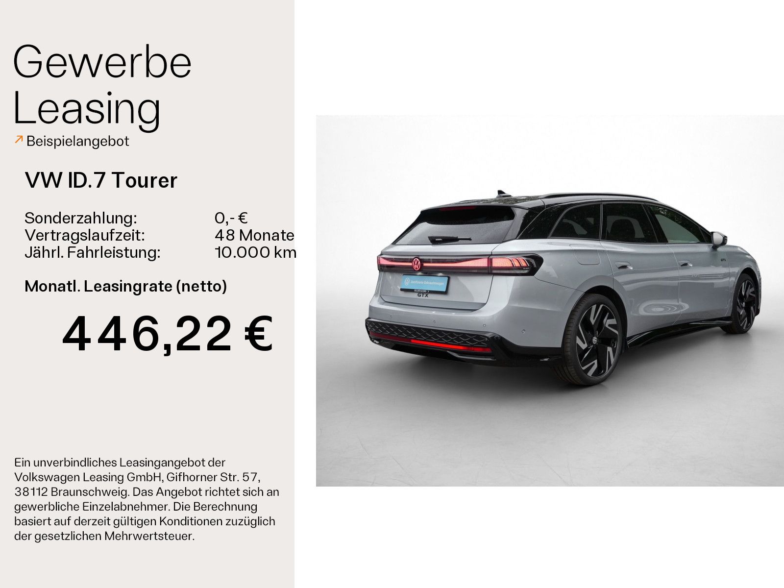 Volkswagen ID.7 Tourer GTX 516km/WLTP*4M*Pano*AHK*HuD*Pano imagem 2