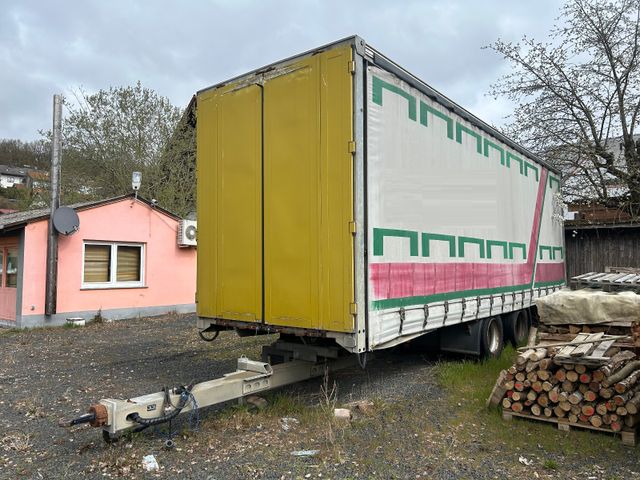 Andere Gleich 18000 Anhänger Pritsche+Plane