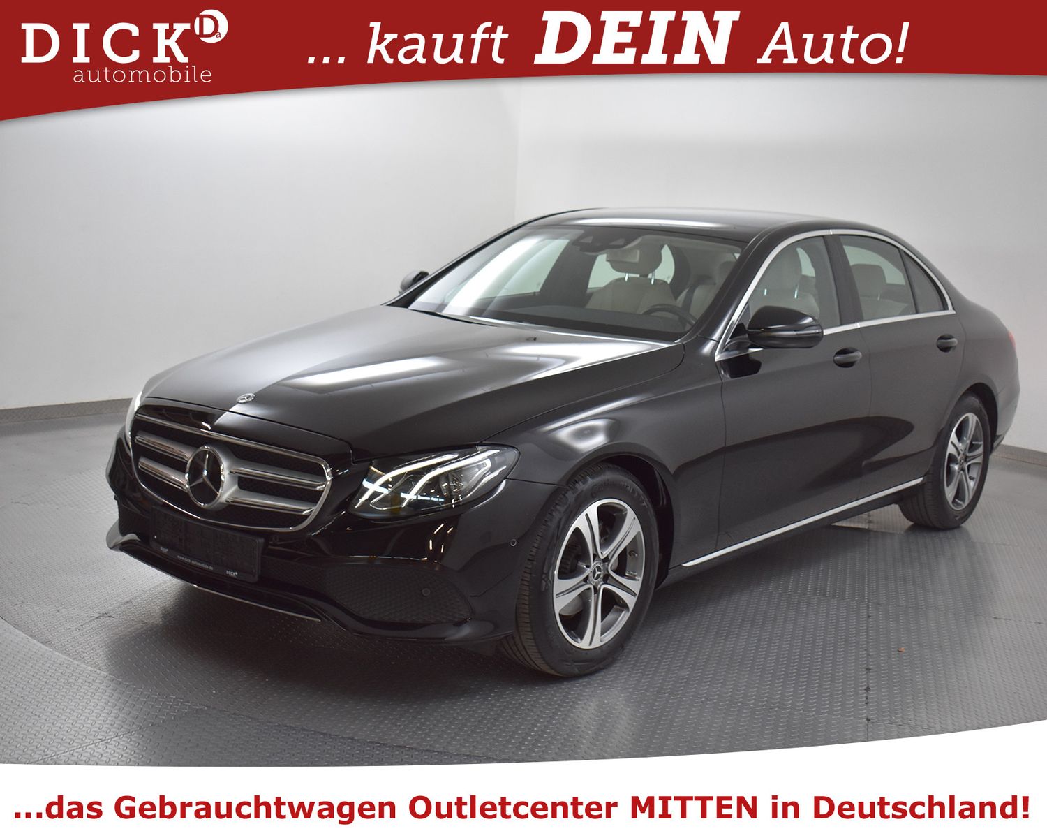 MERCEDES-BENZ E 200d 9G Avant LEDER+NAVI+LED+SHZ+KAMER+ACC+AHK - Image 4
