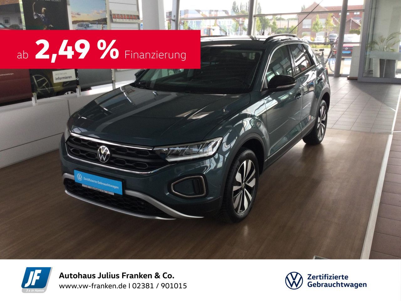 Volkswagen T-Roc GOAL DSG AHK KAMERA AMBI LM SITZH ACC APP foto 1