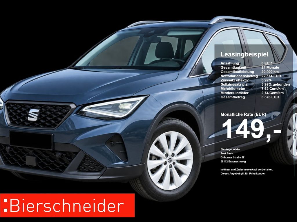 Seat Arona 1.0 TSI DSG ROAD ab 149.- 990.- Anzahlung
