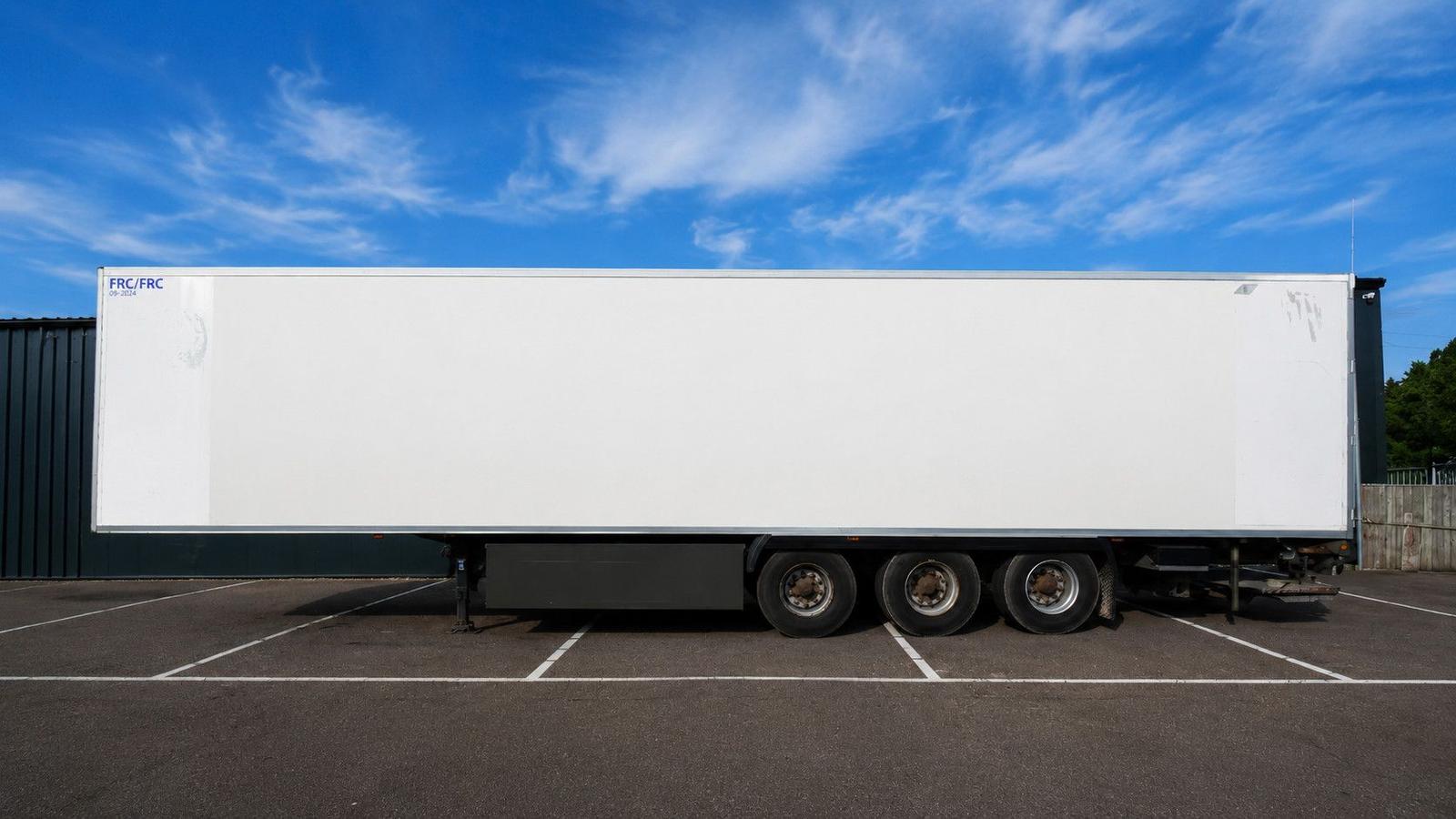 Lamberet 3 Axle frigo trailer Carrier Vector 1950 Bi-Temp