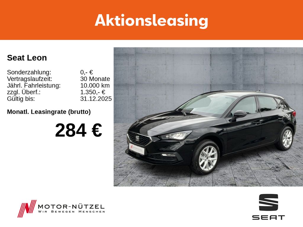 Seat Leon 150PS DSG/ RFK/ NAVI/ KESSY/ ACC/ SHZ