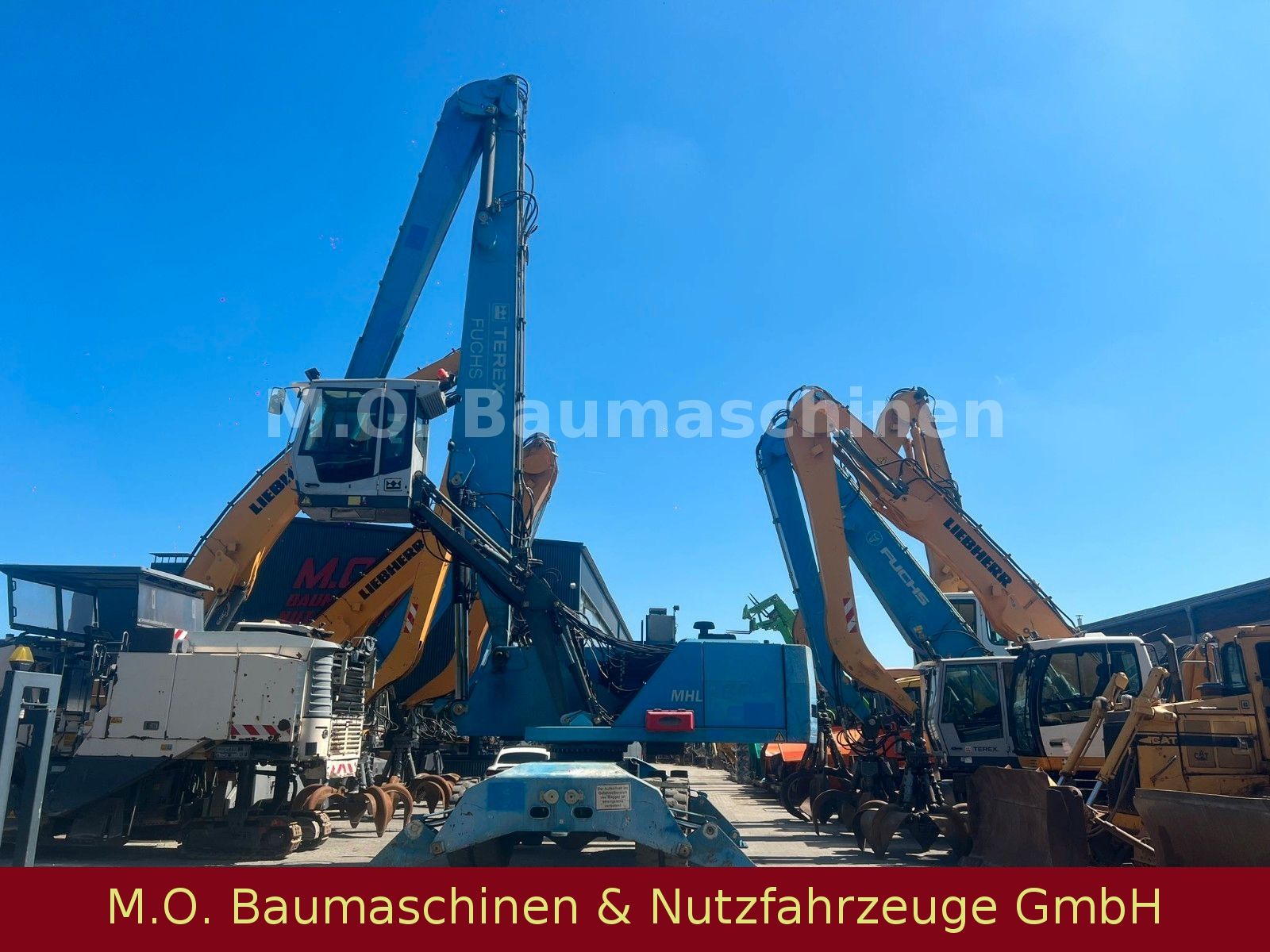 Fahrzeugabbildung Fuchs MHL 360 /Verstellbare Kabine/Magnetanlage/