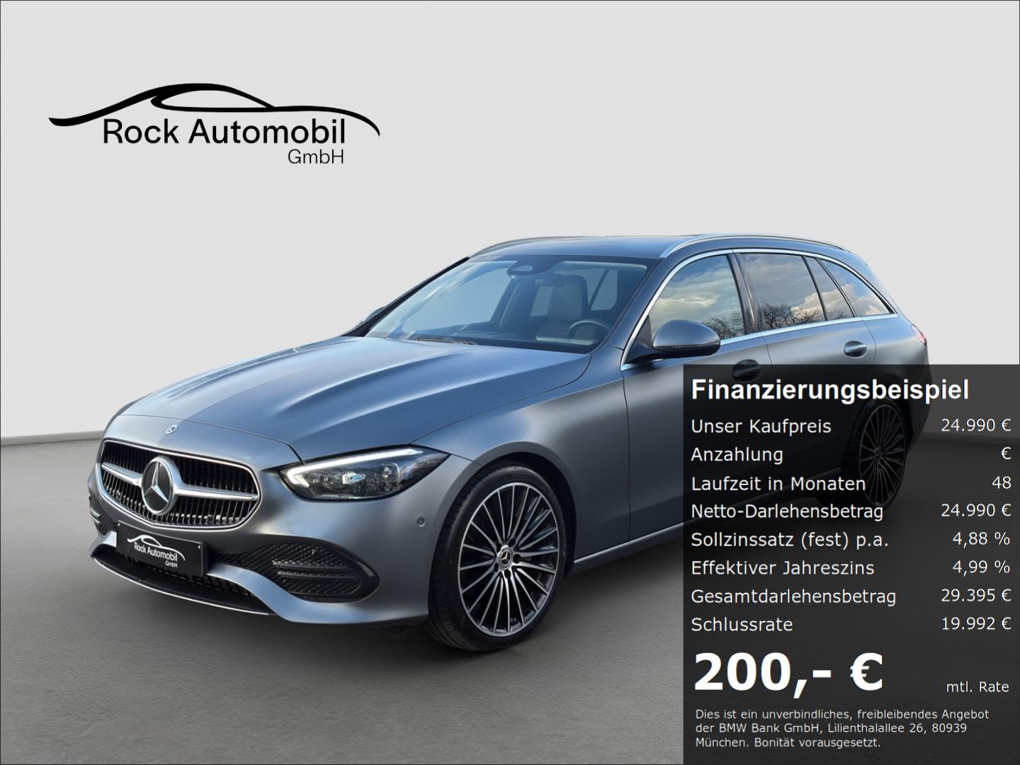 Mercedes-Benz C 220 d T 9G AHK LED NAVI 1.Hand