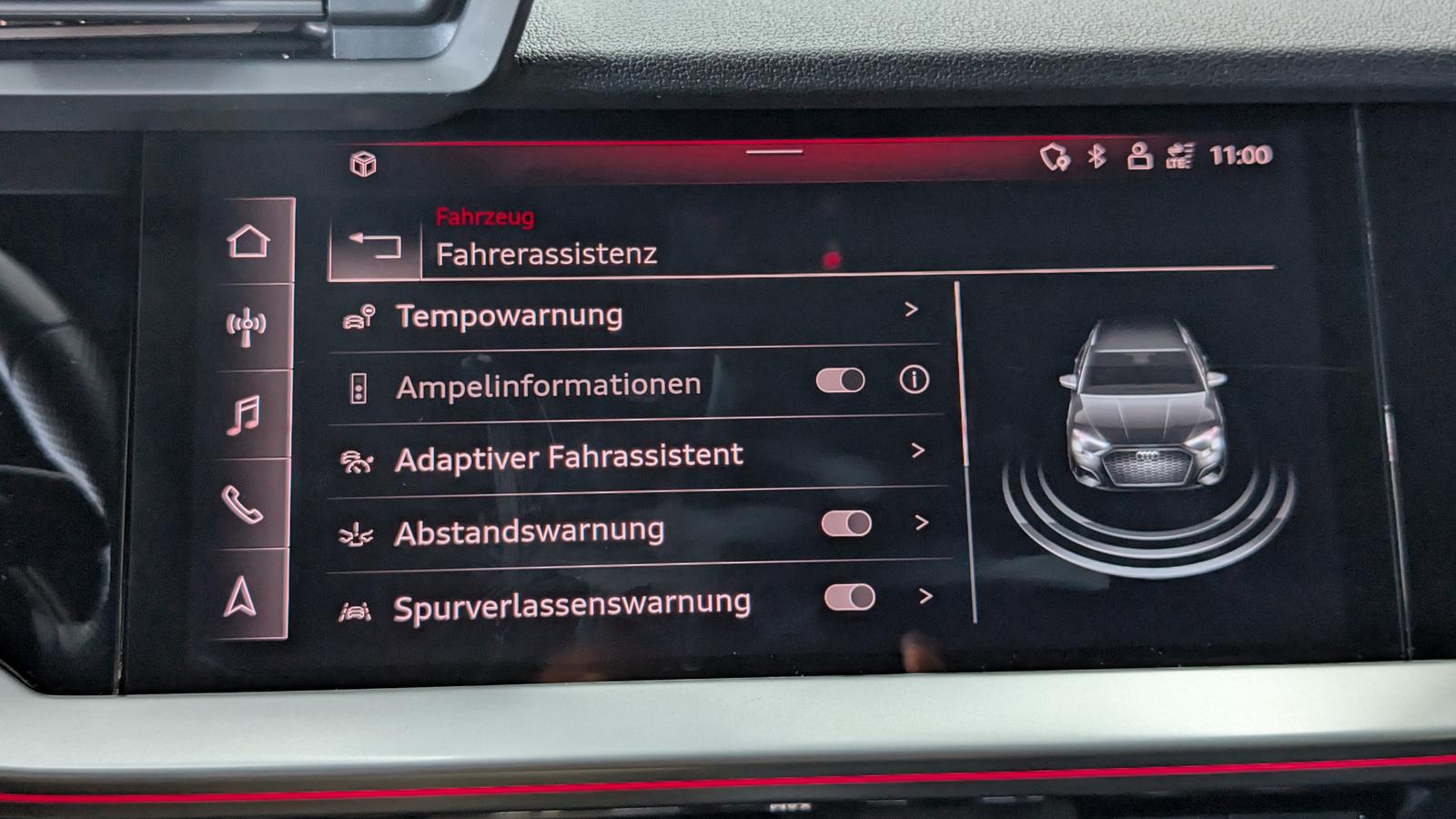 Audi A3 Sportback 30 TFSI S-Line StHz ACC AMBI LEDER, миниатюра 26