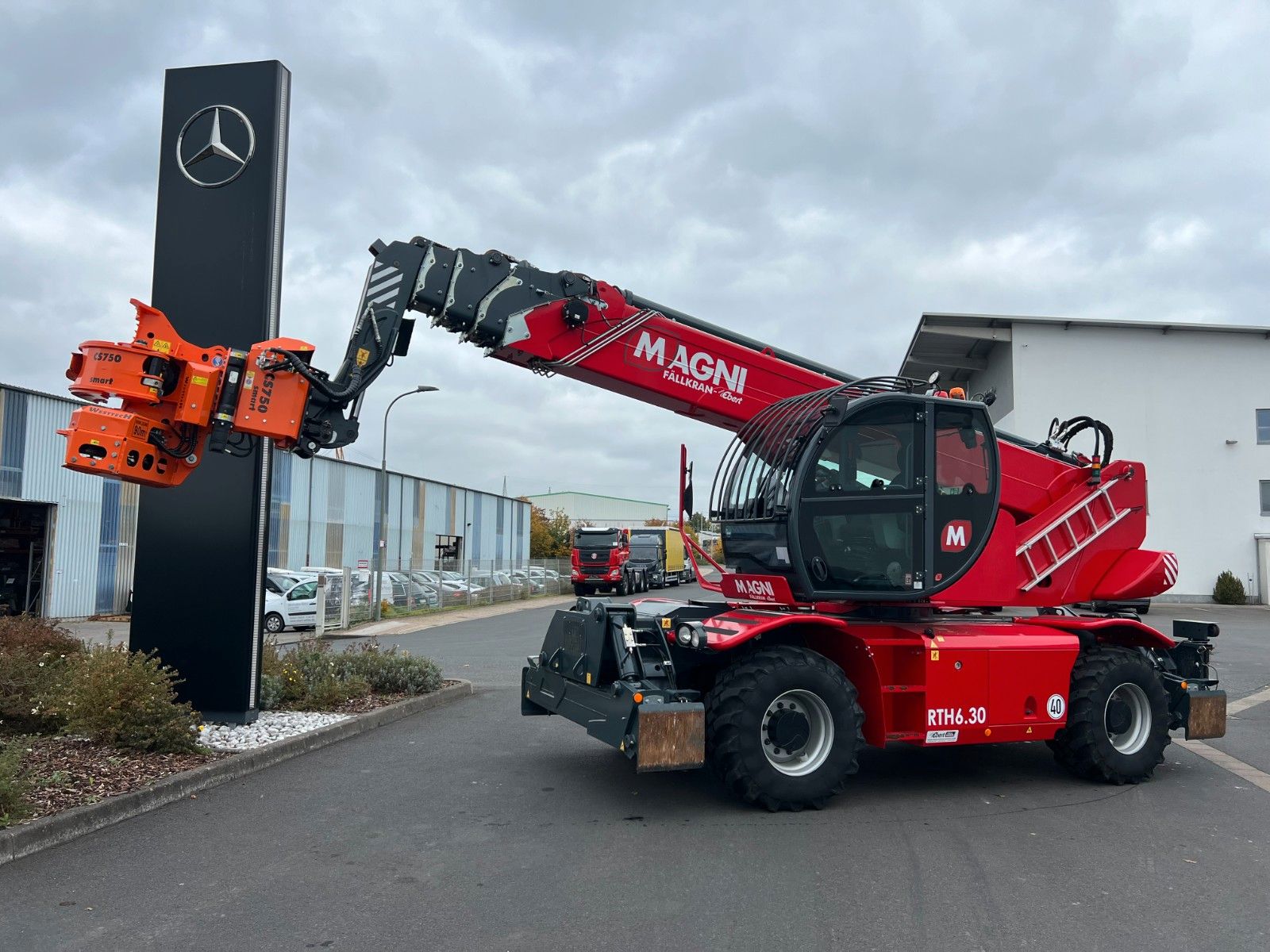 Fahrzeugabbildung Andere Magni RTH 6.30 SH / Fällkran / Westtech CS750
