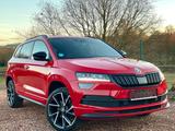 Skoda Karoq 1.5 Sportline*AHK*19 Zoll*1.Hand* - Skoda Karoq in Chemnitz