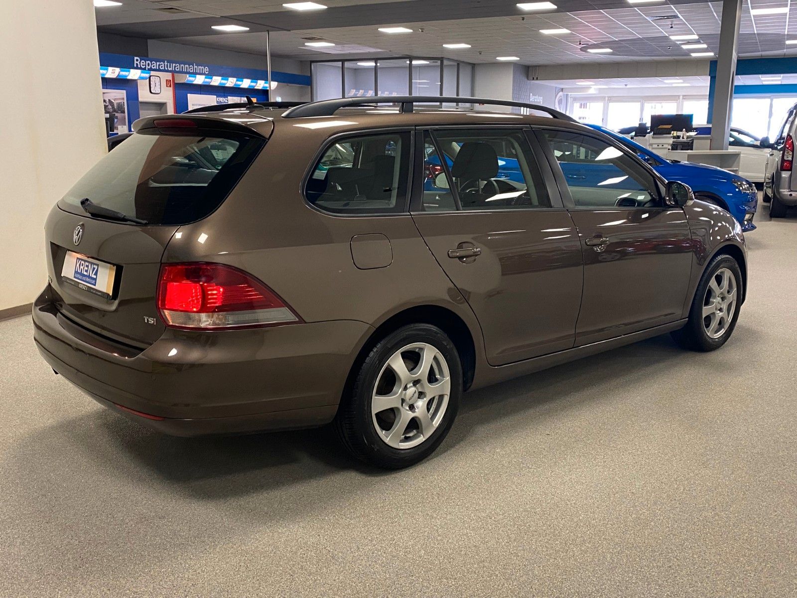 Fahrzeugabbildung Volkswagen Golf 6 1.4 TSI TRENDLINE Variant+CHECKHEFT+ALU++