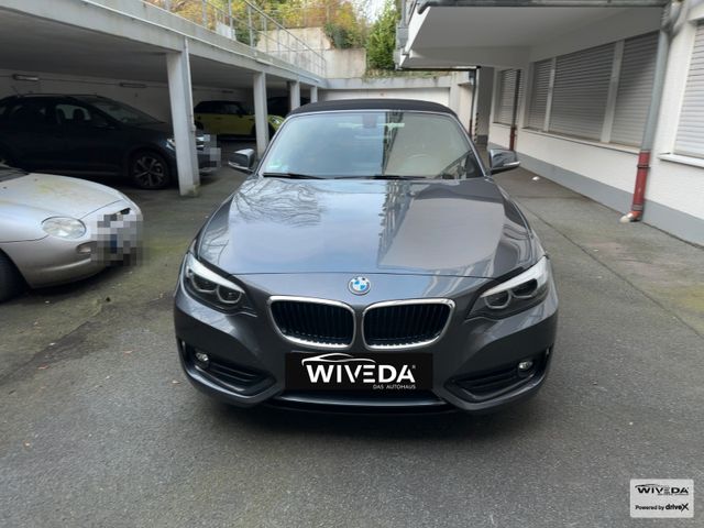 BMW 218d Cabrio Business~Navi~PDC~LED~SHZ~Tempomat~