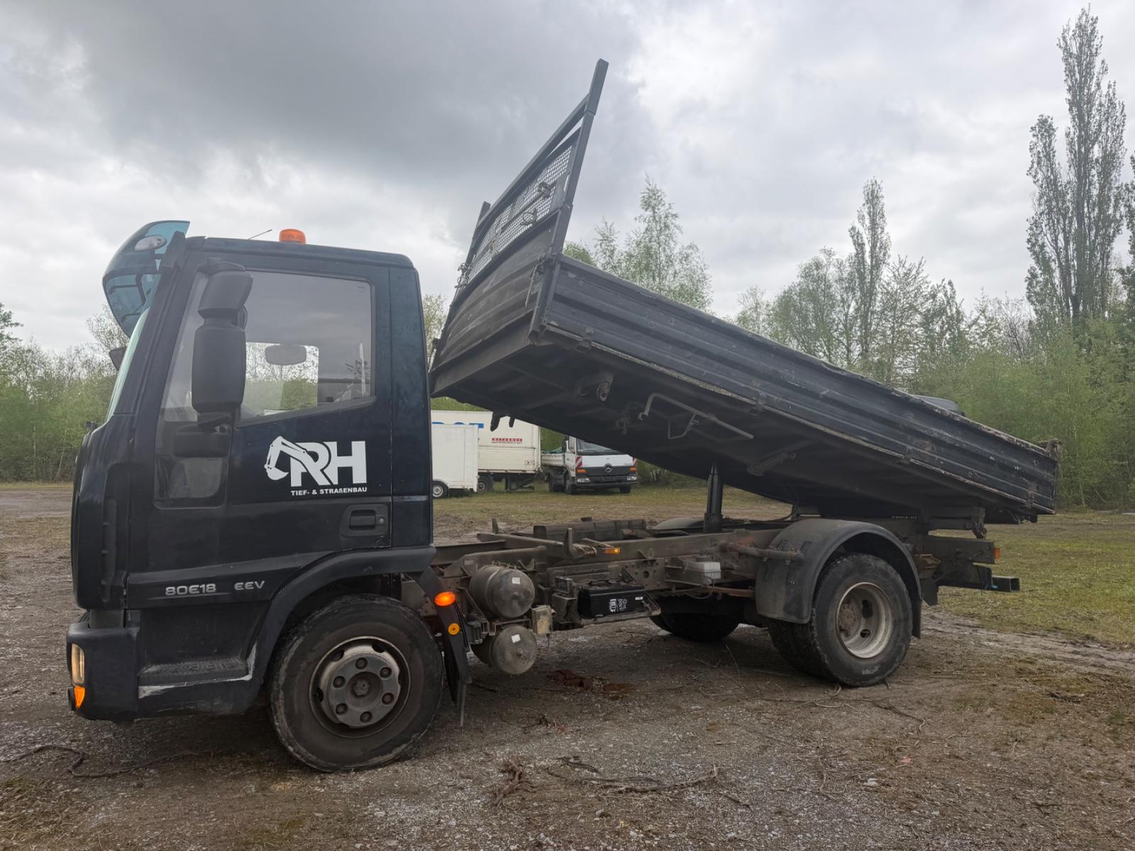 Iveco ML80E18K Meiller Kipper*2x AHK*Schalter*3 Sitze