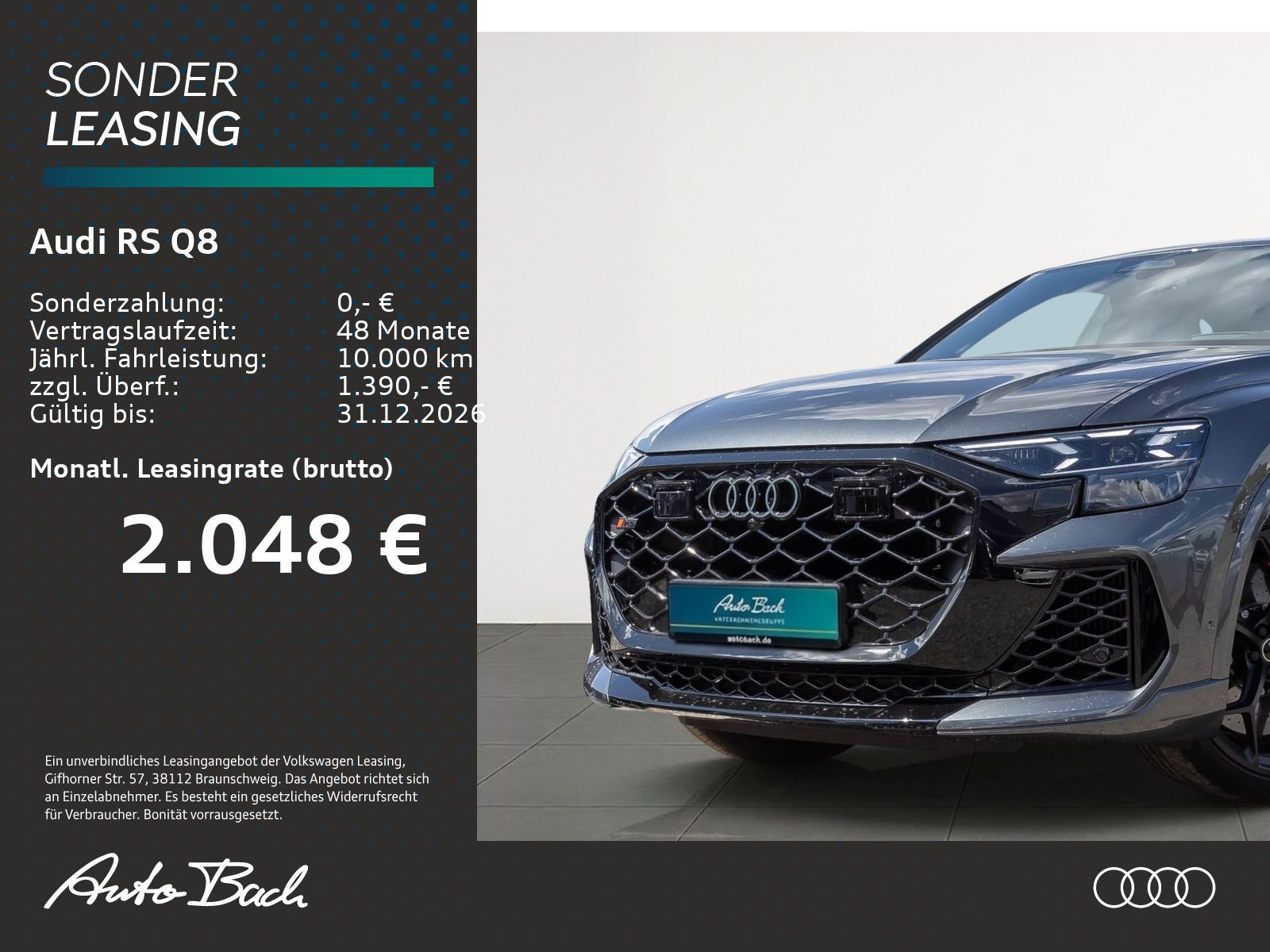 Audi RSQ8 performance 640PS Pano/ 305km/h /Stdhzg./ M imagem 2