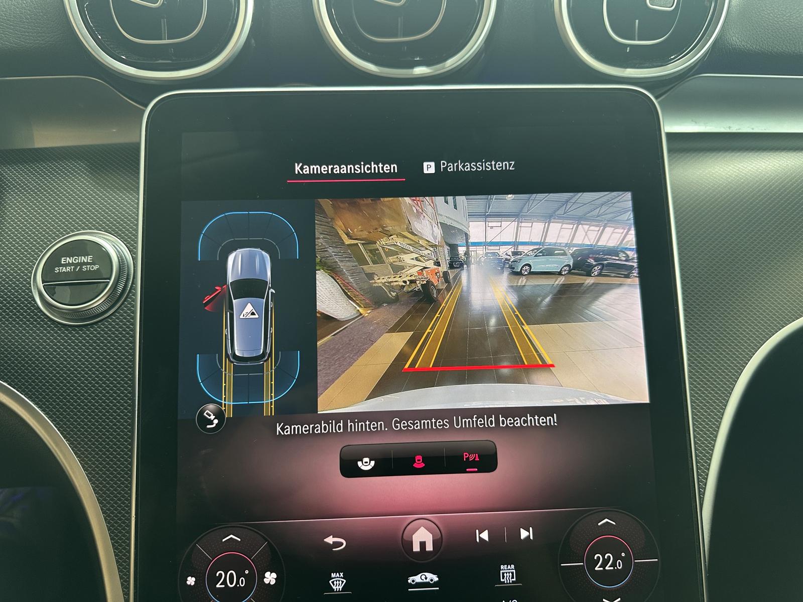 Mercedes-Benz C-Class e T Avantgarde Leder RCam Navi LED AHK ACC, миниатюра 14