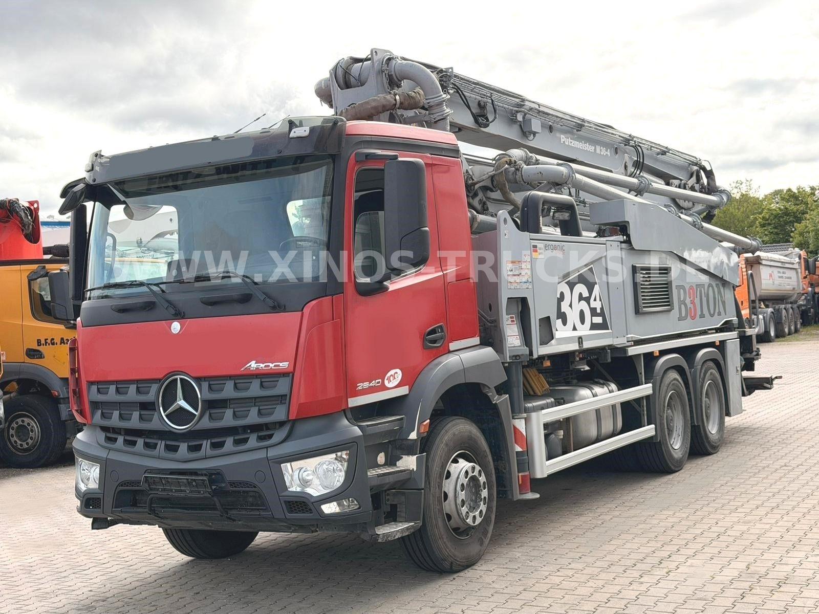 Mercedes-Benz Arocs  2640 6X4 PUTZMEISTER BSF 36M/4 16.HLS