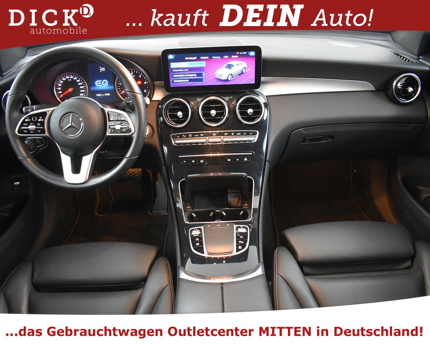 MERCEDES-BENZ GLC300de Coupe 4M >STANDHZ+KAM+LEDER+NAV+LED+SHZ - Image 8