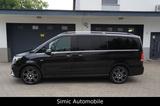 Mercedes-Benz V 250 d AMG line 4M lang LEDER+NAVI+ALU+AHK+7Sit - : Schwarz, Van