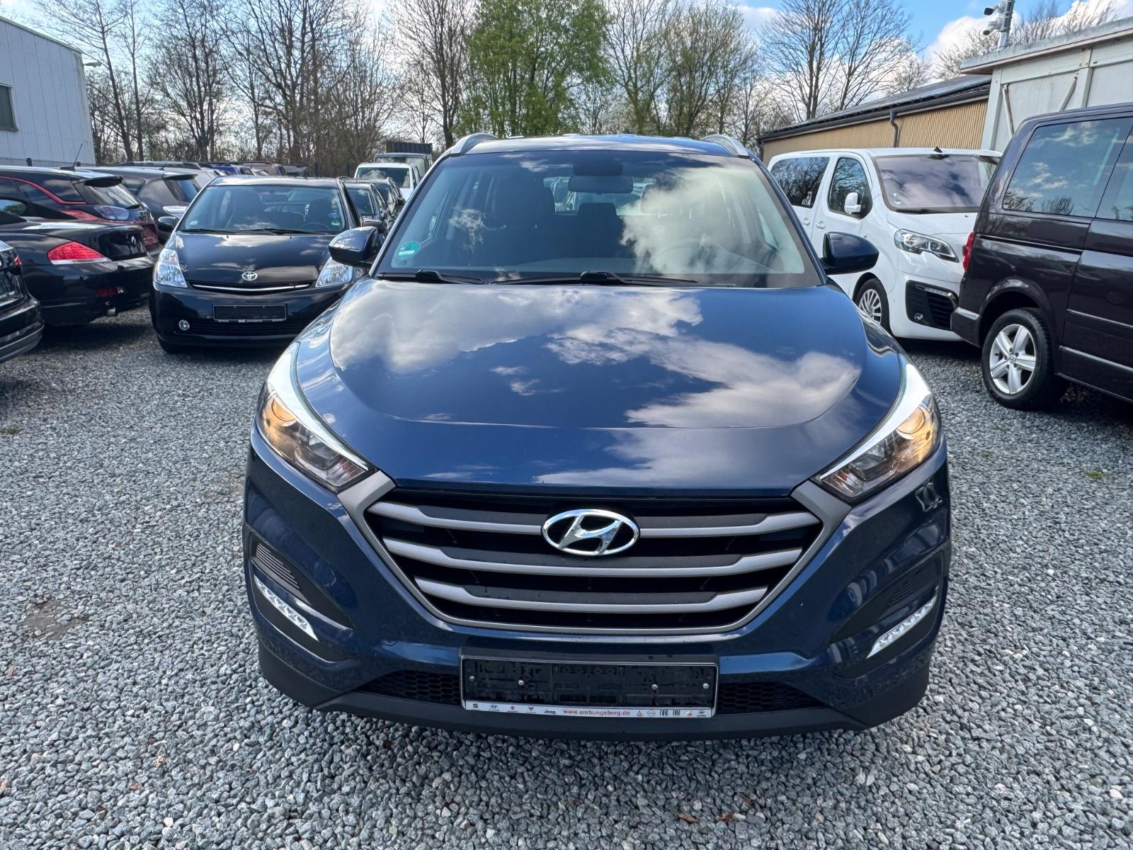 Hyundai Tucson blue Classic 2WD 1Hand Euro6