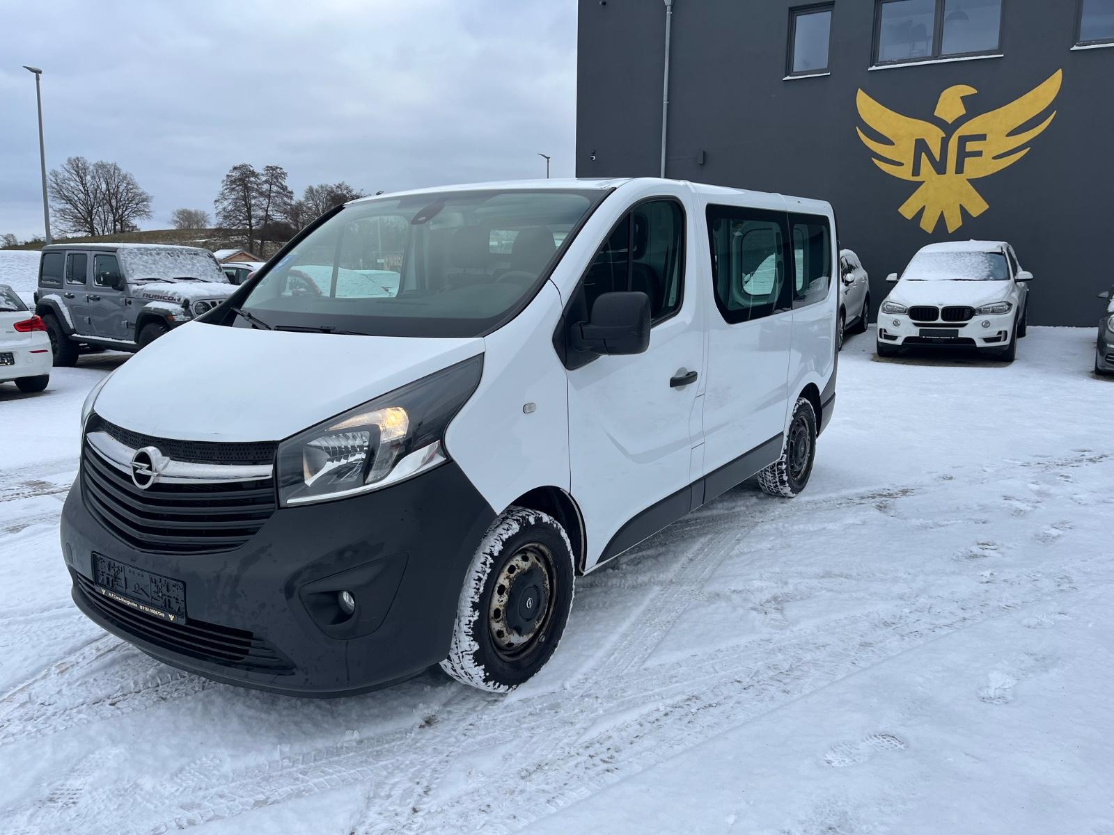 Opel Vivaro B 1.6CDTI AHK,Klima,3-Sitz,Fenster,Flügel