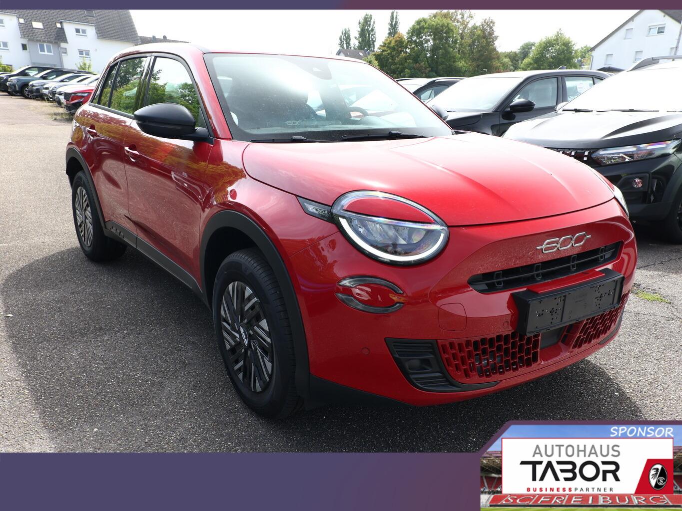 Fiat 600 Hybrid SHZ Keyl Nav Kam 2xPDC LED DigC CarP