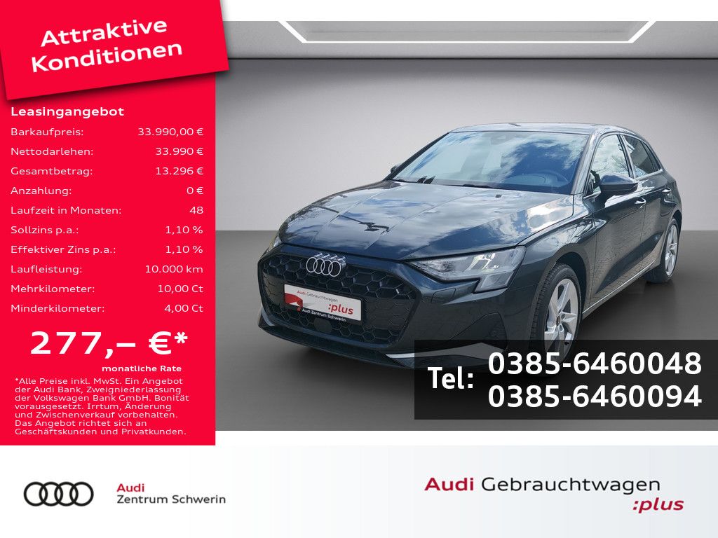 A3 Sportback 35 TFSI advanced S-tronic