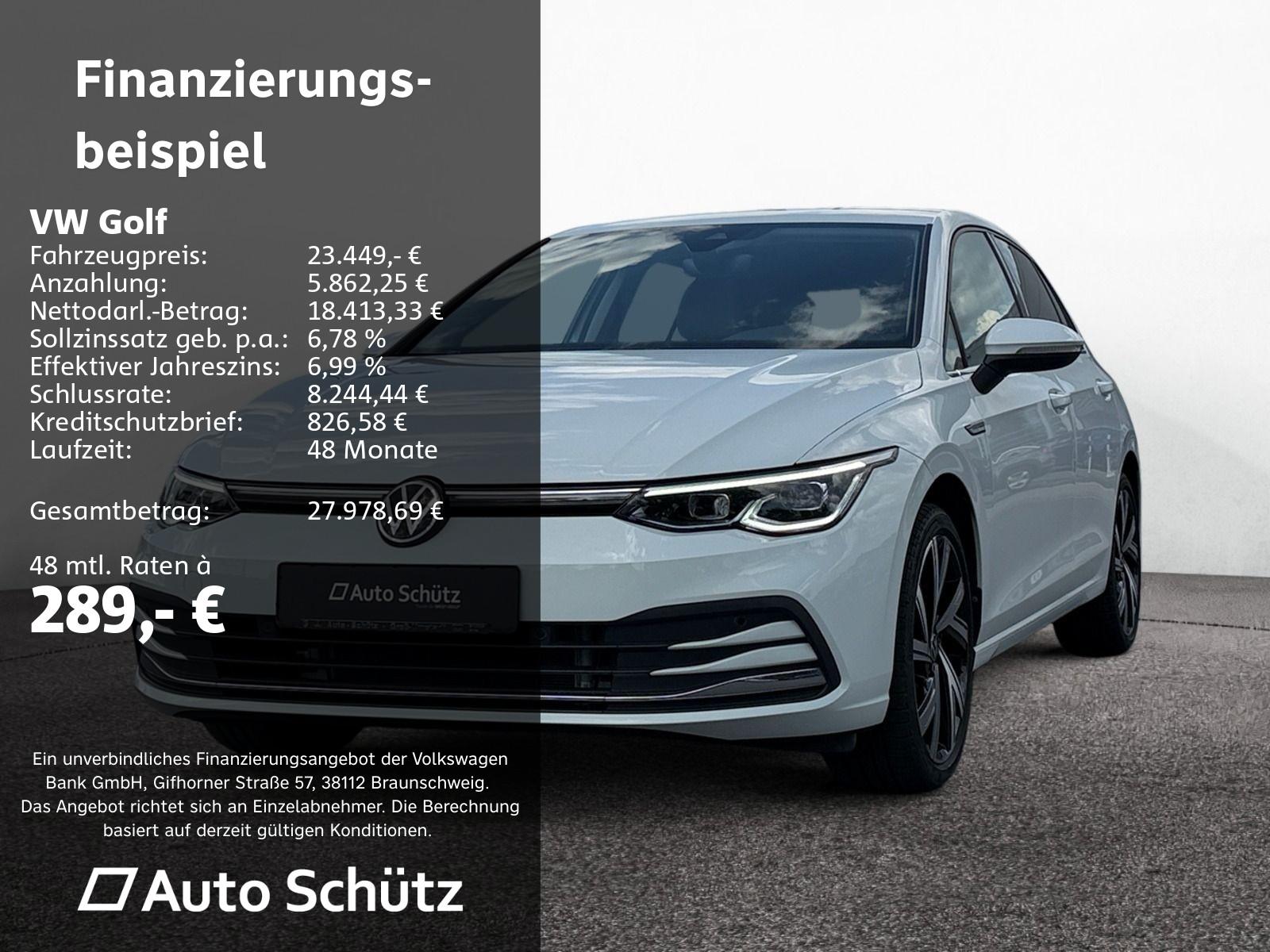 Volkswagen Golf VIII 1.5 eTSI Style+DSG+Navi+RFK+LED+SHZ+AC