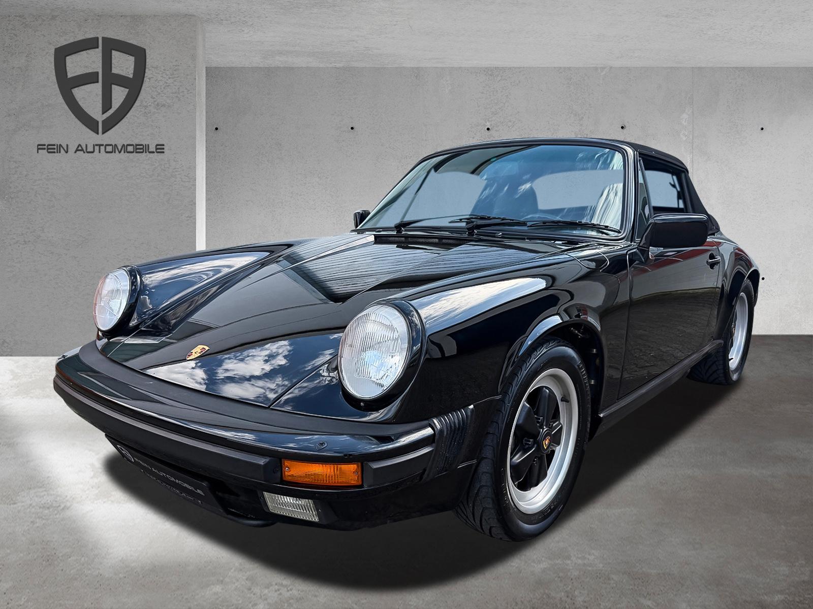 Porsche 911 Carrera 3,2 Cabrio*Erstlack*