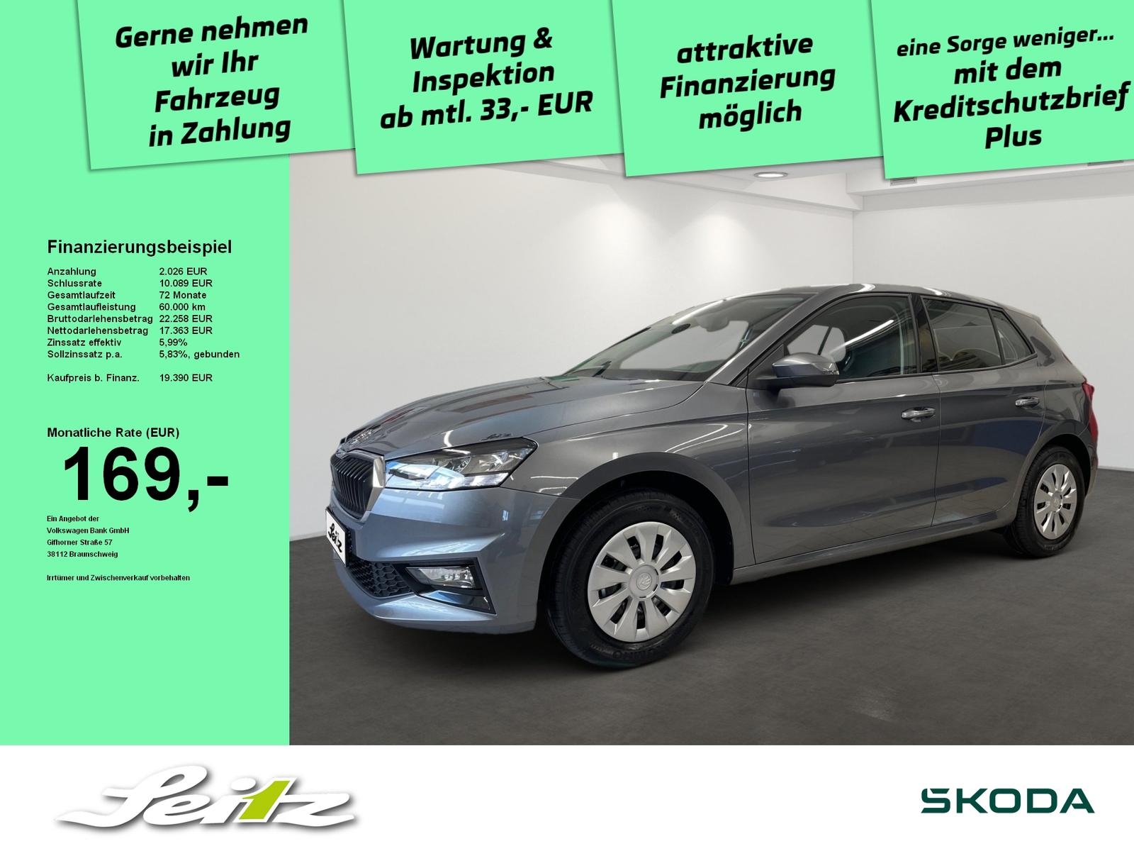 Skoda Fabia 1.0 TSI Selection *LED*PDC*SITZH*