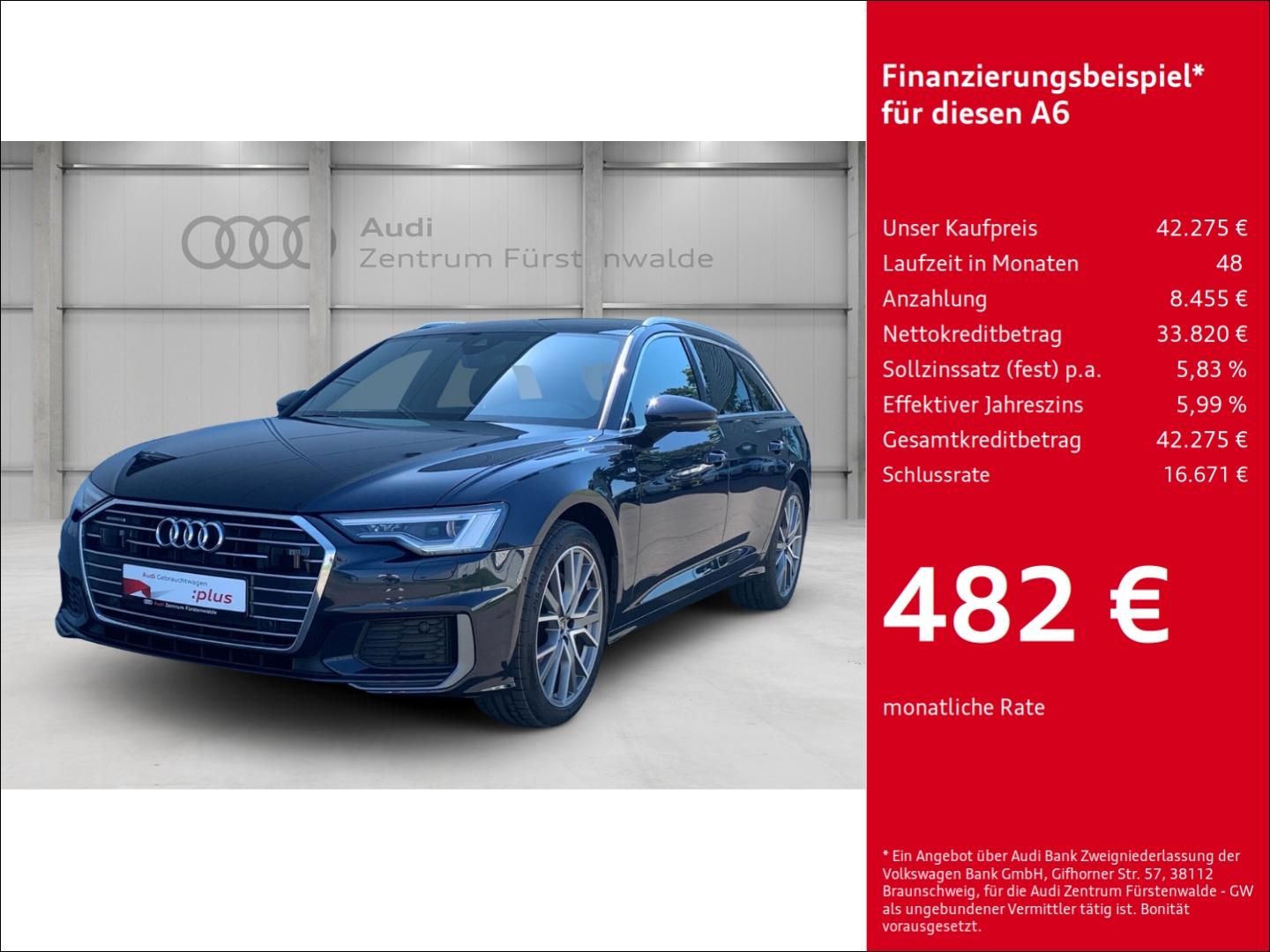 Audi A6 Avant 50 TDI quattro tiptronic sport S-line S