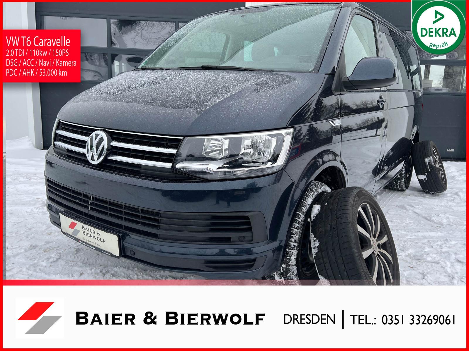 Volkswagen T6 Caravelle Comfortline 150PS Navi PDC AHK 8 SP