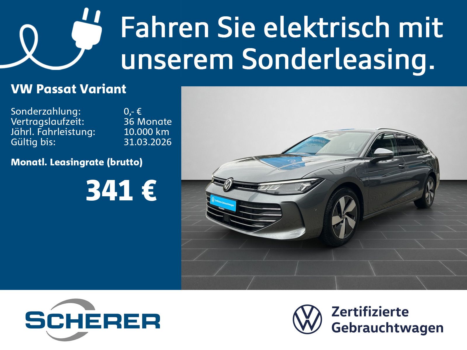 Volkswagen Passat Variant BUSINESS 1.5 TSI eHybrid NAVI AHK