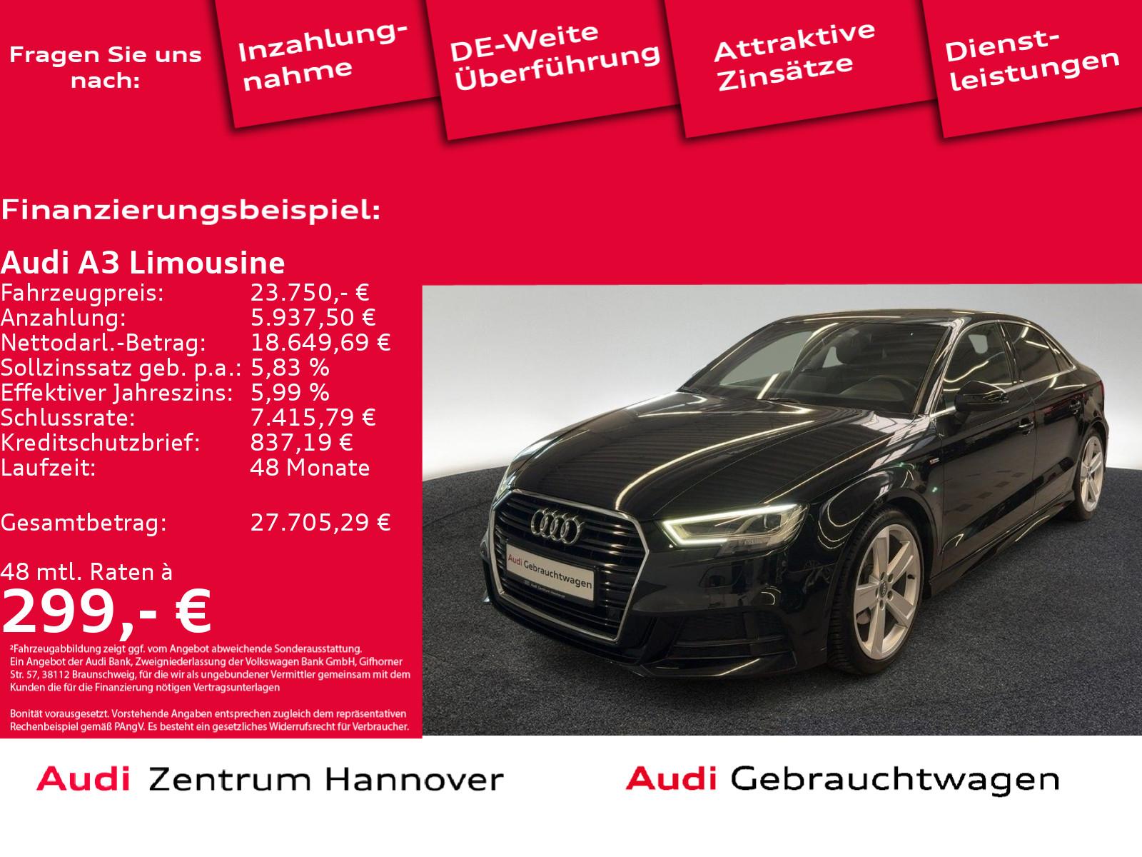 Audi A3 Limousine 35 TFSI  sport virtual LED
