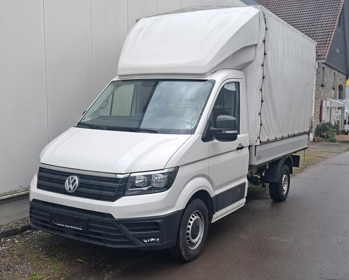 Volkswagen Crafter Pritsche Pritsche 35 mittellang  Koffer