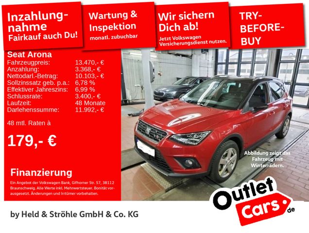 Seat Arona FR 1.5 TSI LED NAV KAM PDC SHZ APP DAB+