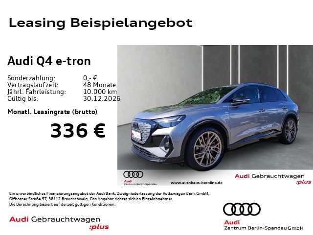 Audi Q4 e-tron 40 S line *MATRIX*NAV+*Opt.-Schwarz+*