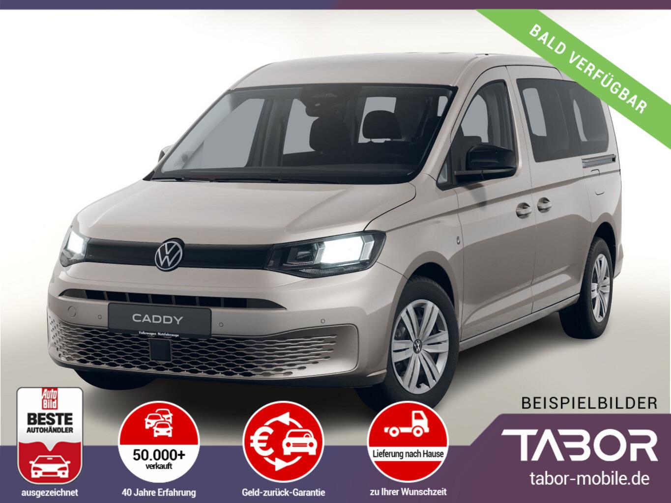 Volkswagen Caddy Maxi 7S ACC AC(2Zone) Kam AppCo UVP-32%*