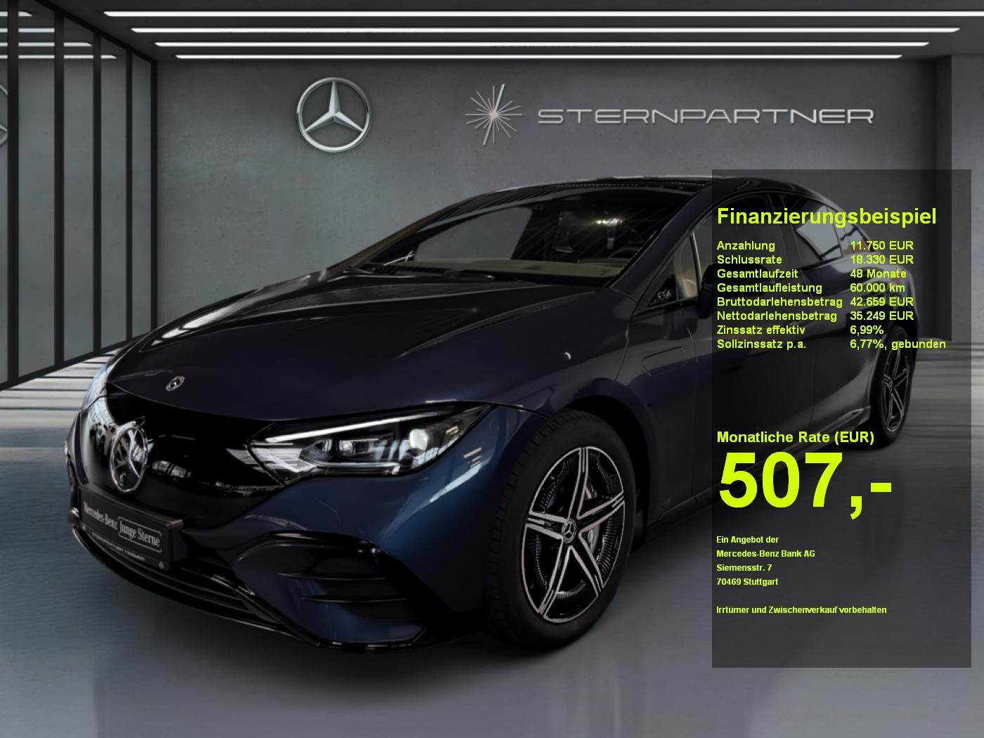 Mercedes-Benz EQE 300 AMG Night-P,DiG.L,BURM®3D,HuD,DISTR,PANO