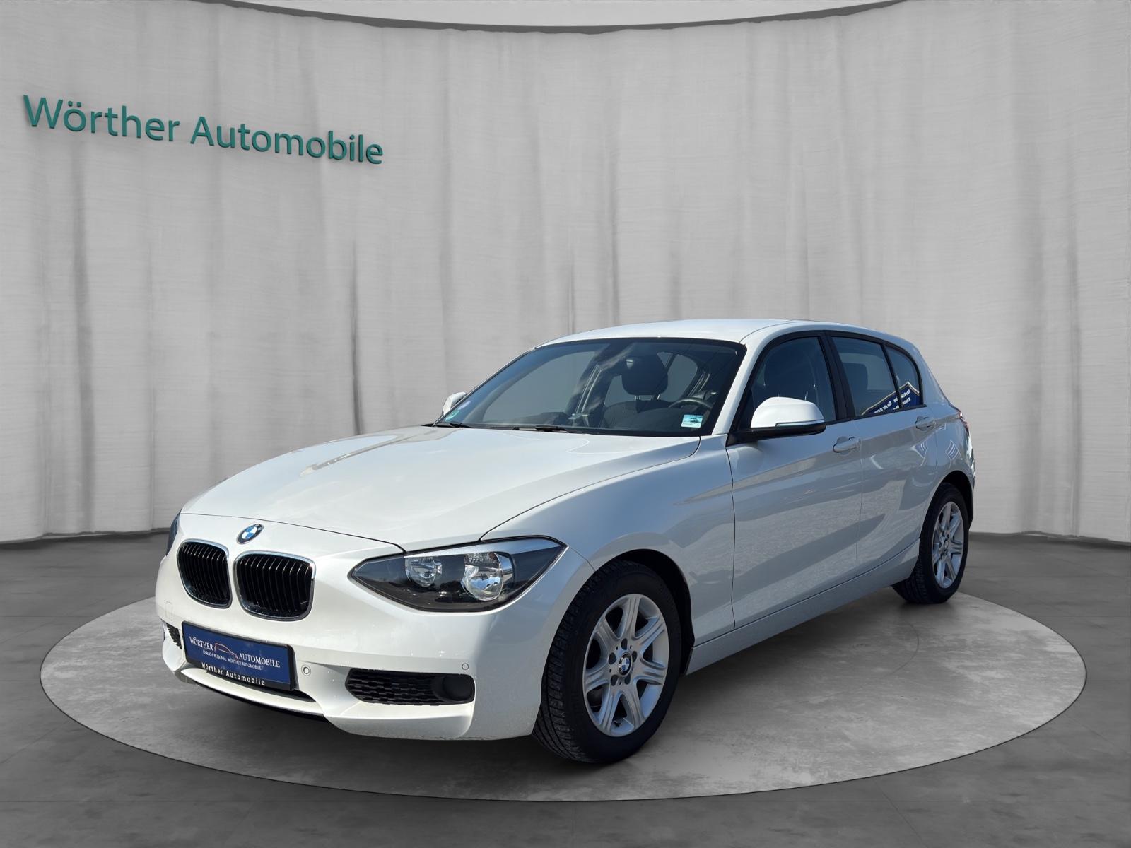 BMW 118i 170PS 1.Hand/Scheckheft/8-fach bereift/Perl