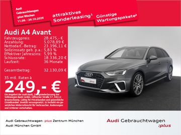 Audi A4 Avant 40 TFSI S tronic 2x S line Navi+/AHK