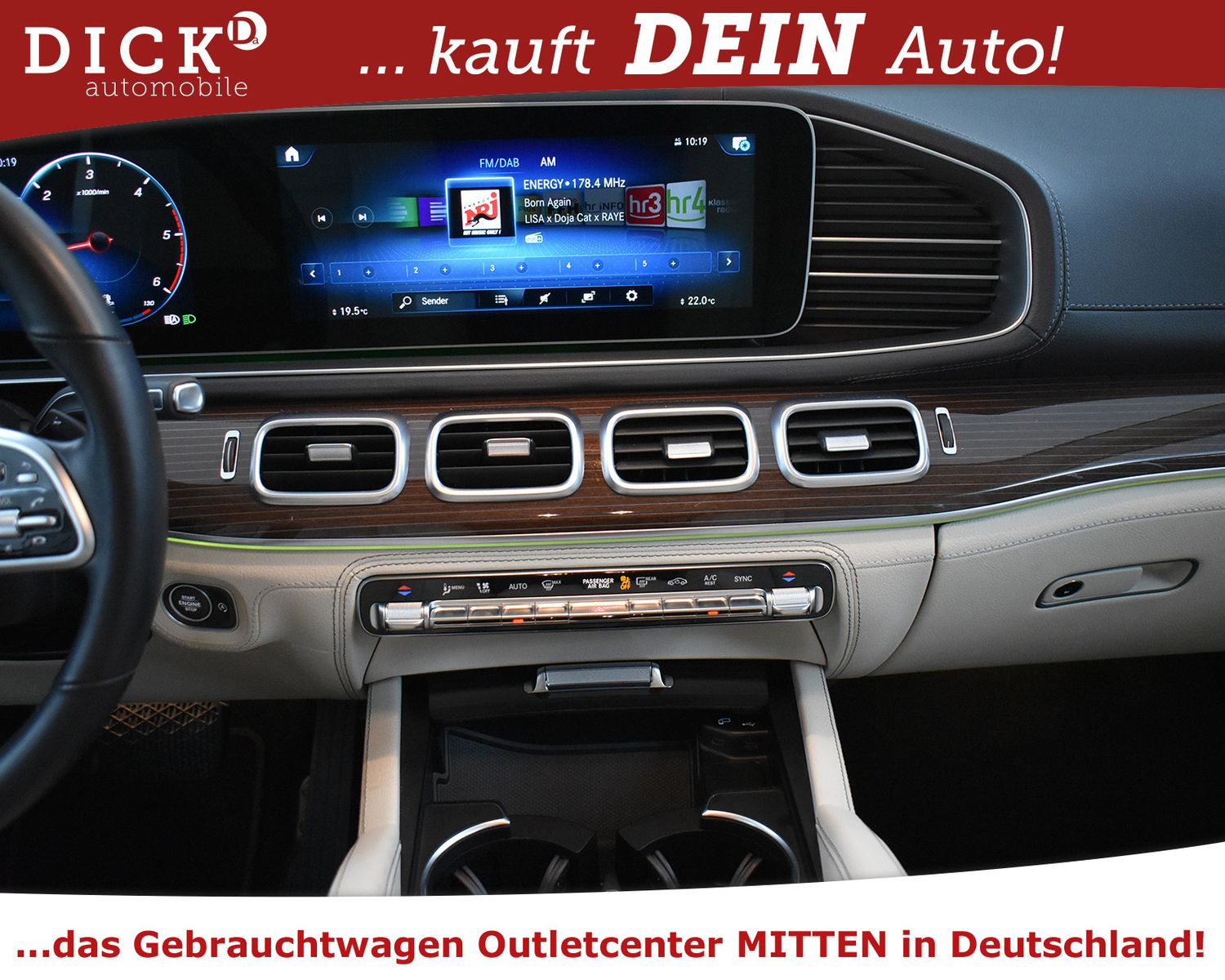 MERCEDES-BENZ GLE 350d 4M 2X AMG Line NIGHT+LED+HEAD+BURM+360+ - Image 14