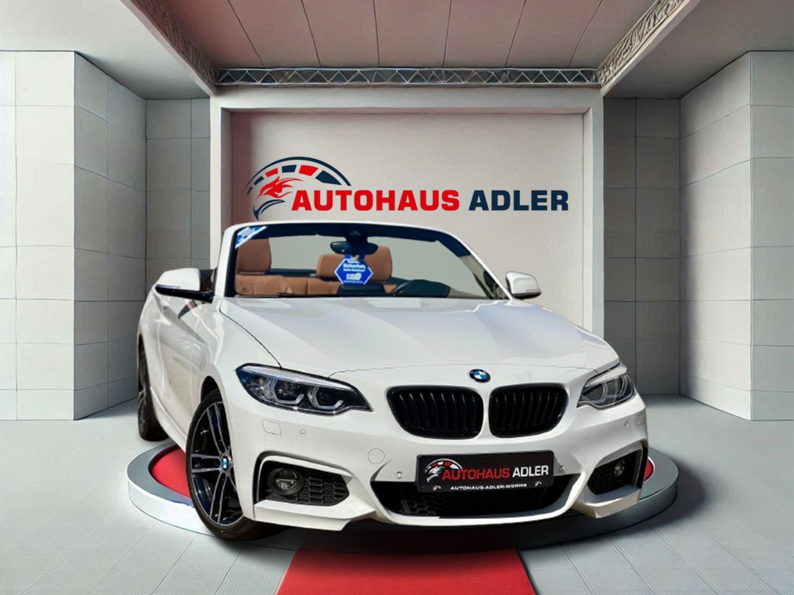 BMW 220i Cabrio M-Sport*AUTOM*NAV*LED*SHZ*SHADOW*19%