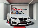 BMW 220i Cabrio M-Sport*AUTOM*NAV*LED*SHZ*SHADOW*19% - gebrauchte BMW 220 aus dem Jahr 2019
